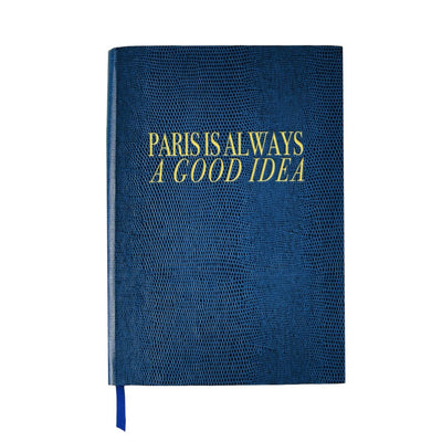 Paris Is Always A Good Idea Journal Journals Sloane Stationery Navy 