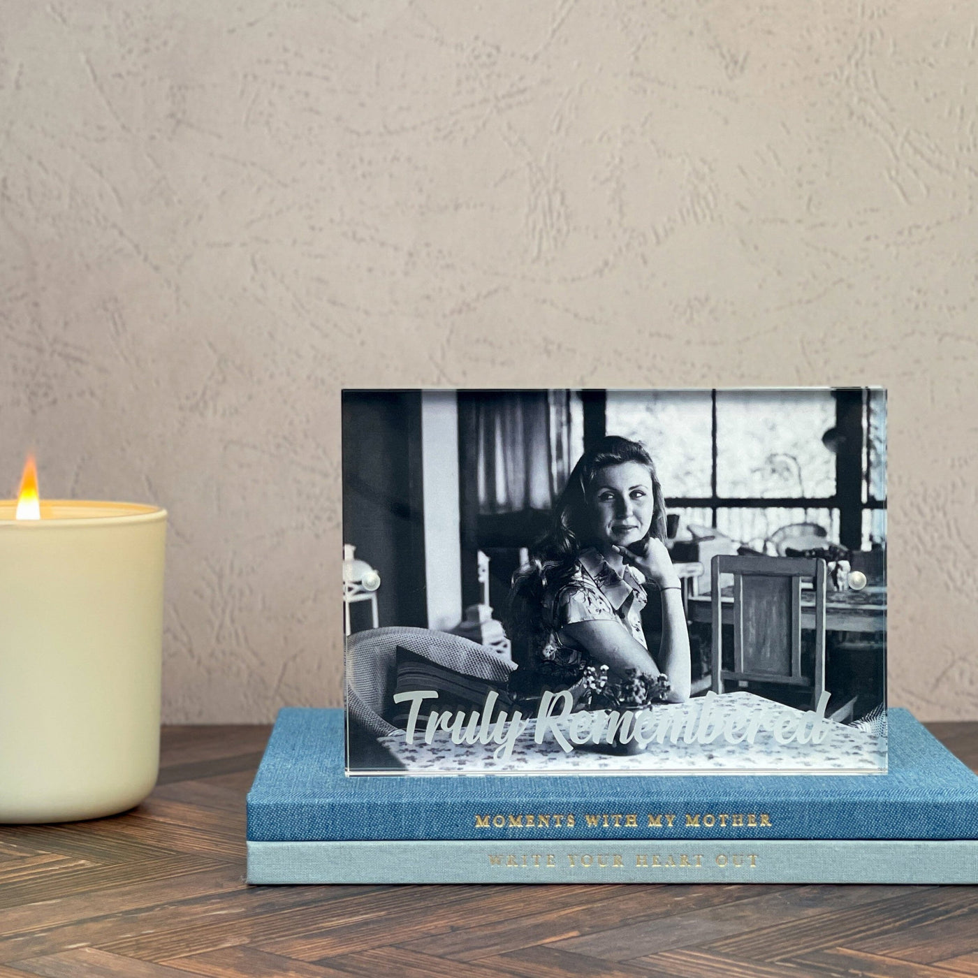 Truly Remembered Acrylic Photo Frame Frames Truly Gifted 