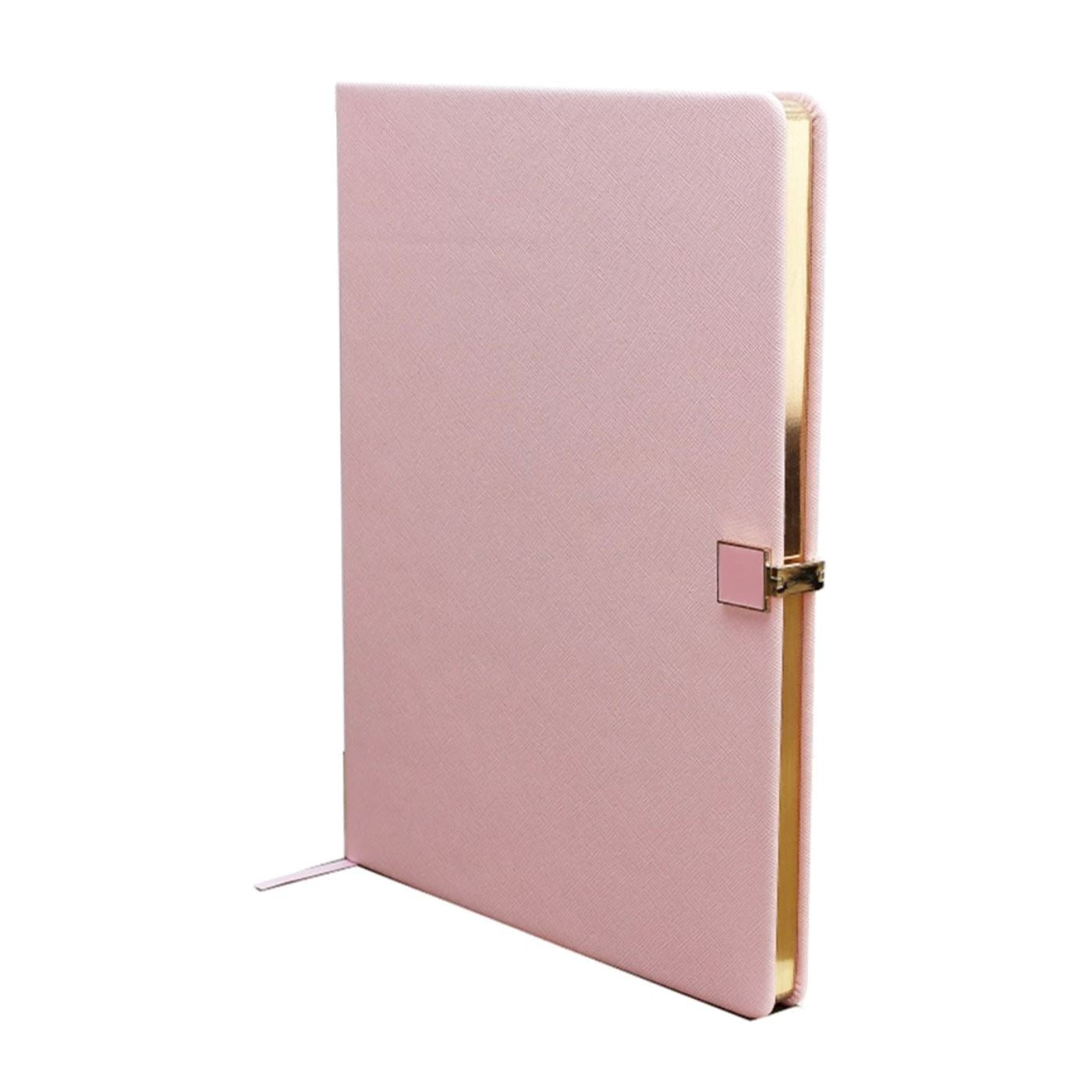 Faux Leather Notebook Journals Addison Ross Pink 