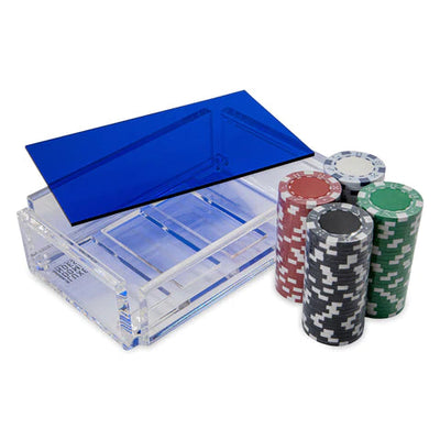 Poker Chips & Card Set Games Luxe Dominoes 