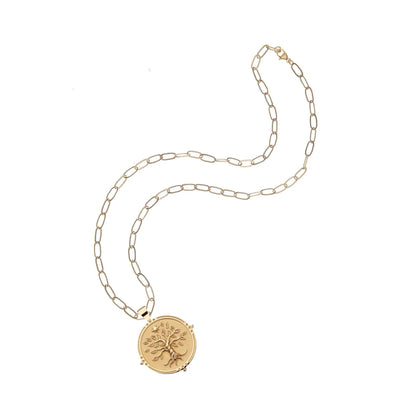 FAITH Original Coin Pendant Necklace Necklaces Jane Win 