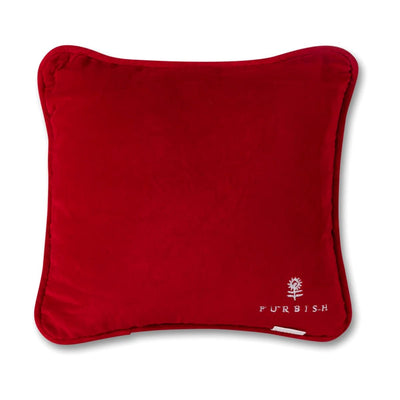 Love is Love Needlepoint Pillow Pillows Furbish 