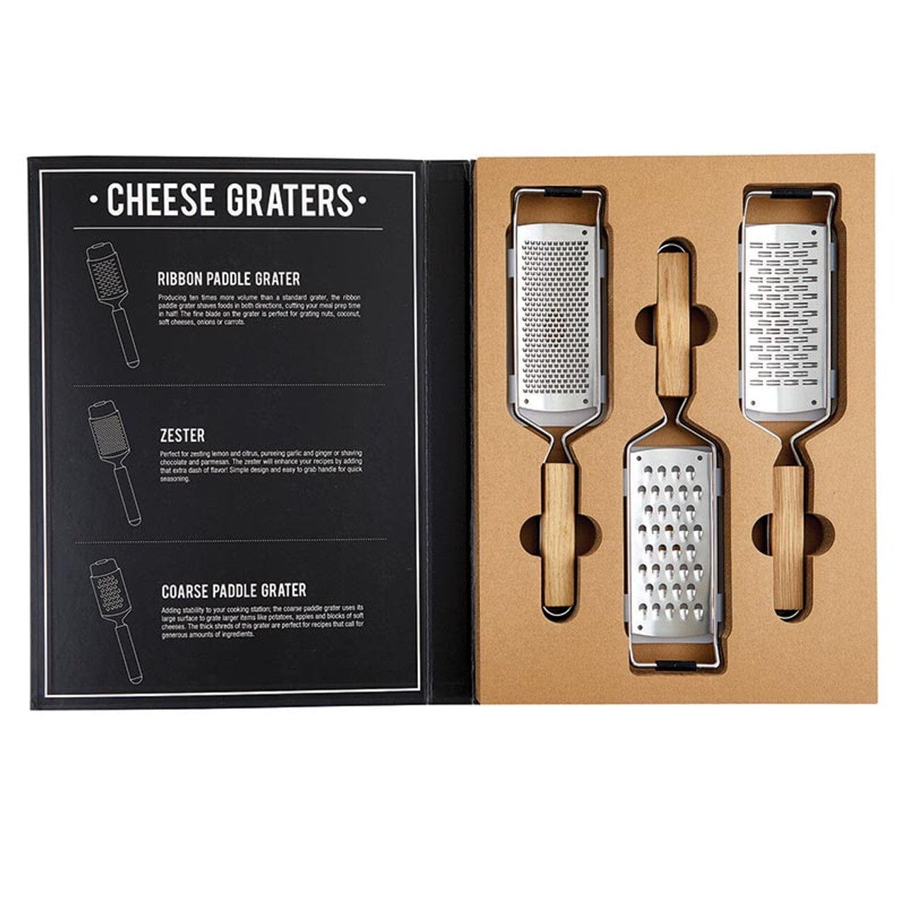 Cheese Grater Book Box Gift Set Santa Barbara Design Studio 