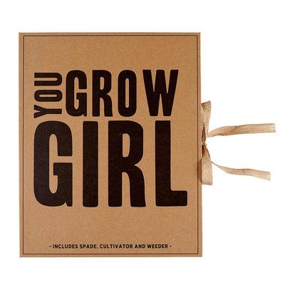 You Grow Girl Garden Tools Book Box Gift Set Santa Barbara Design Studio 
