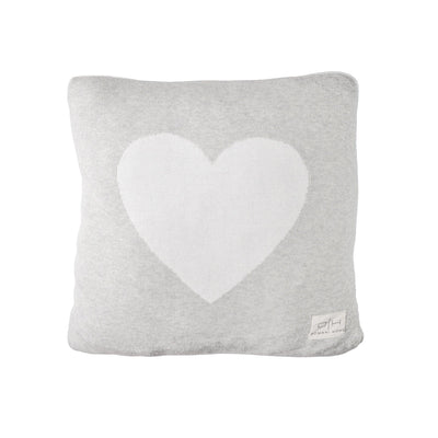 Heart Pillow Pillows Domani Home Grey 