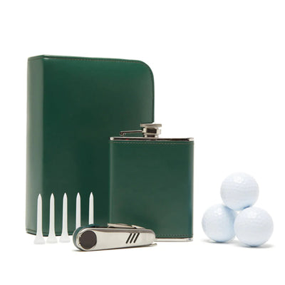 Hole In One Golf & Flask Kit Flask Brouk & Co. Forest Green 