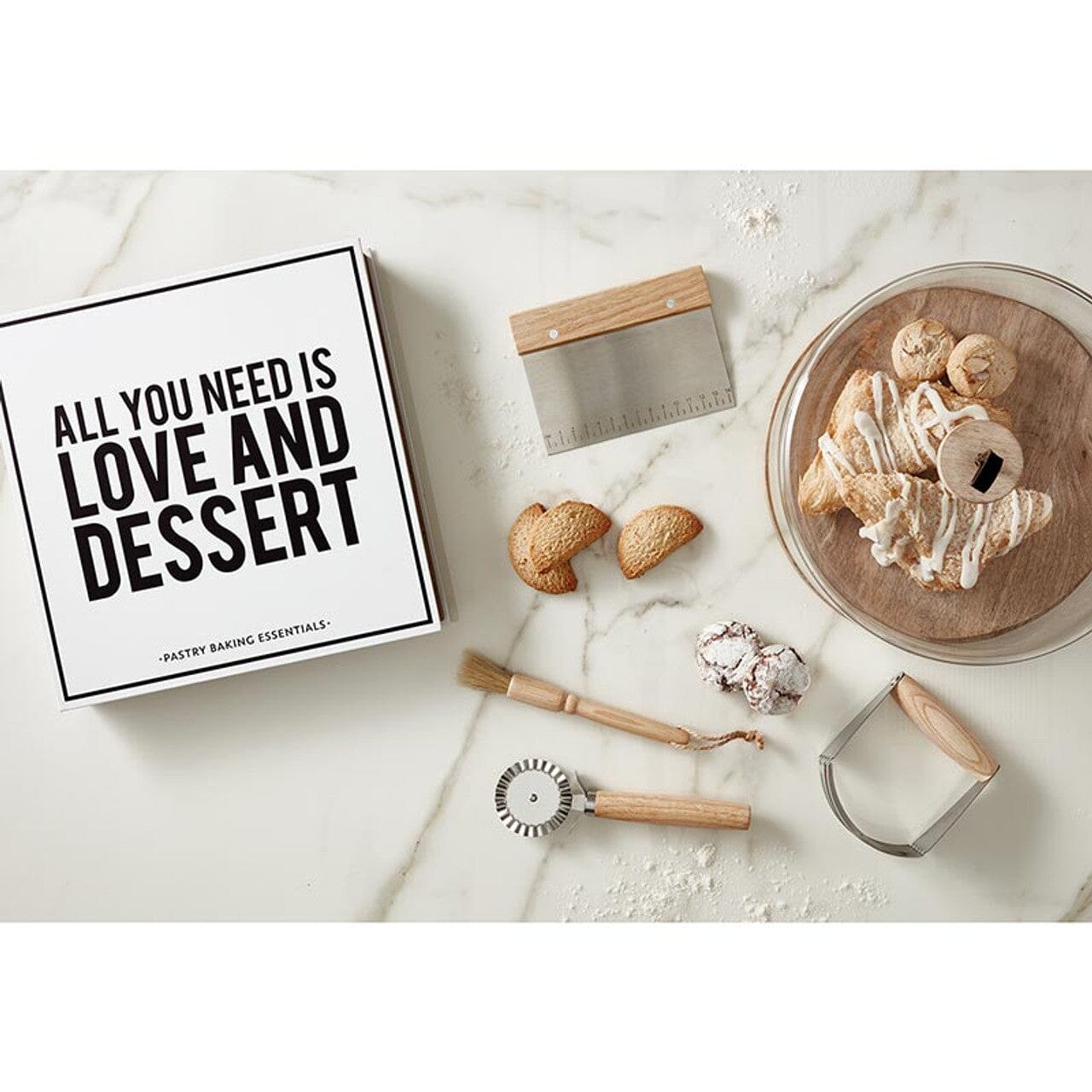Pastry Baking Essentials Book Box Gift Set Santa Barbara Design Studio 
