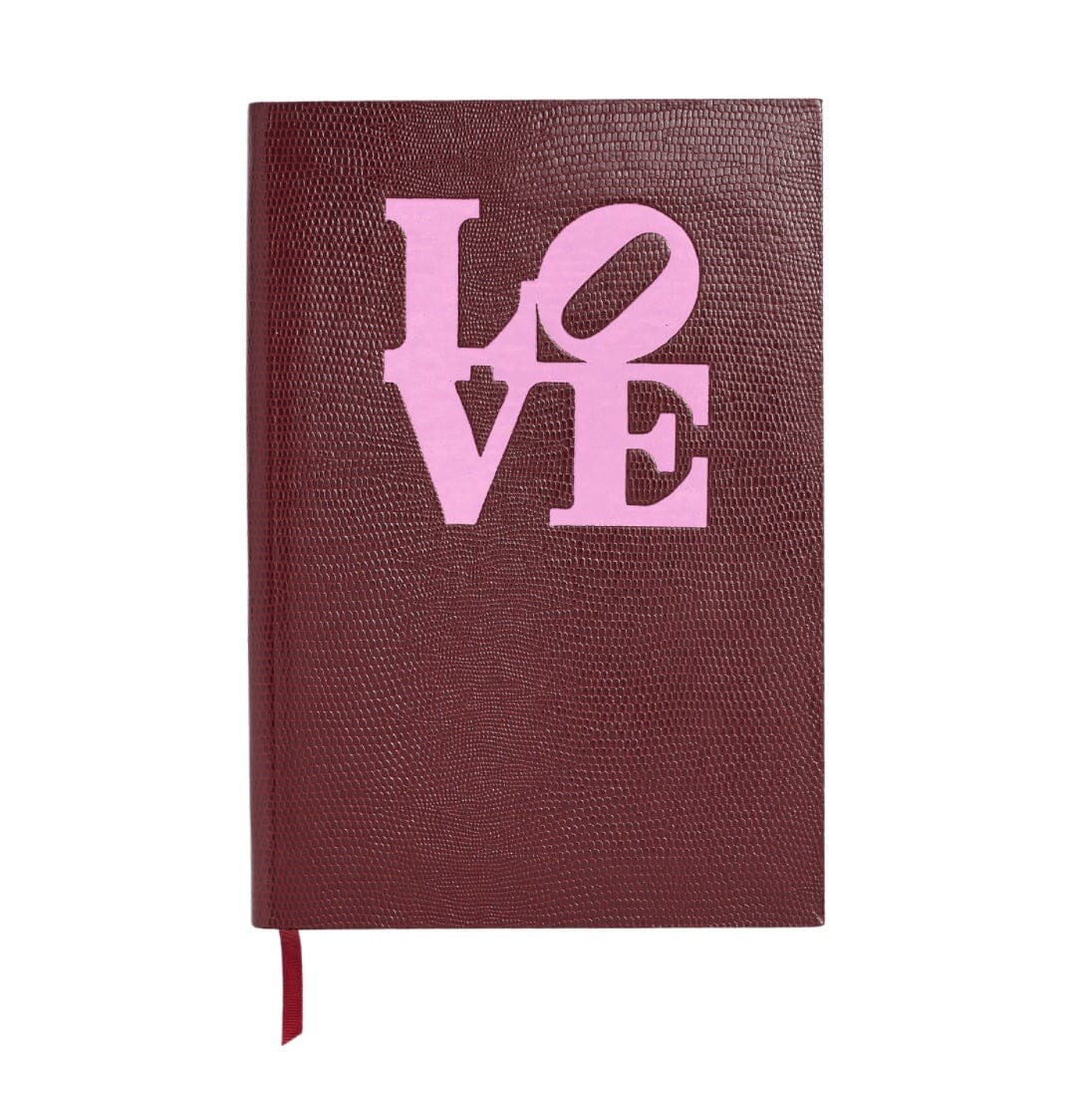 LOVE Journal Journals Sloane Stationery Burgundy 