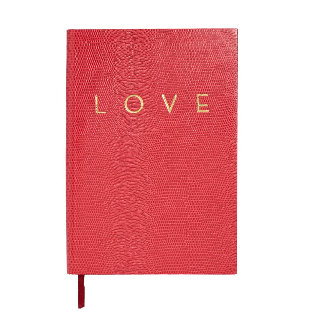 Love Journal Journals Sloane Stationery Red 