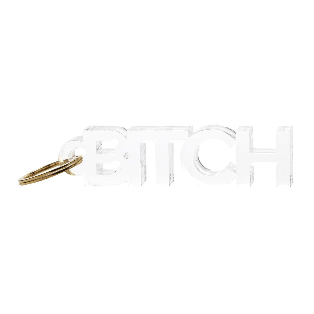 Bitch Keychain Keychain Tara Wilson Designs 
