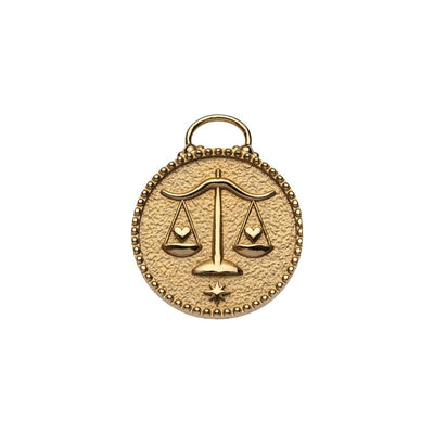Libra Zodiac Coin Pendant Necklace Necklaces Jane Win 