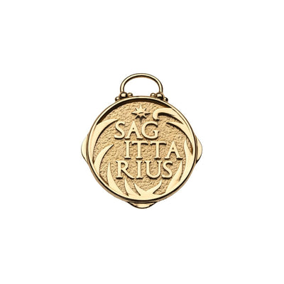 Sagittarius Zodiac Coin Pendant Necklace Necklaces Jane Win 