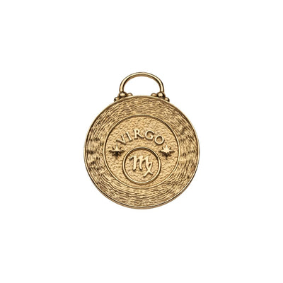 Virgo Zodiac Coin Pendant Necklace Necklaces Jane Win 