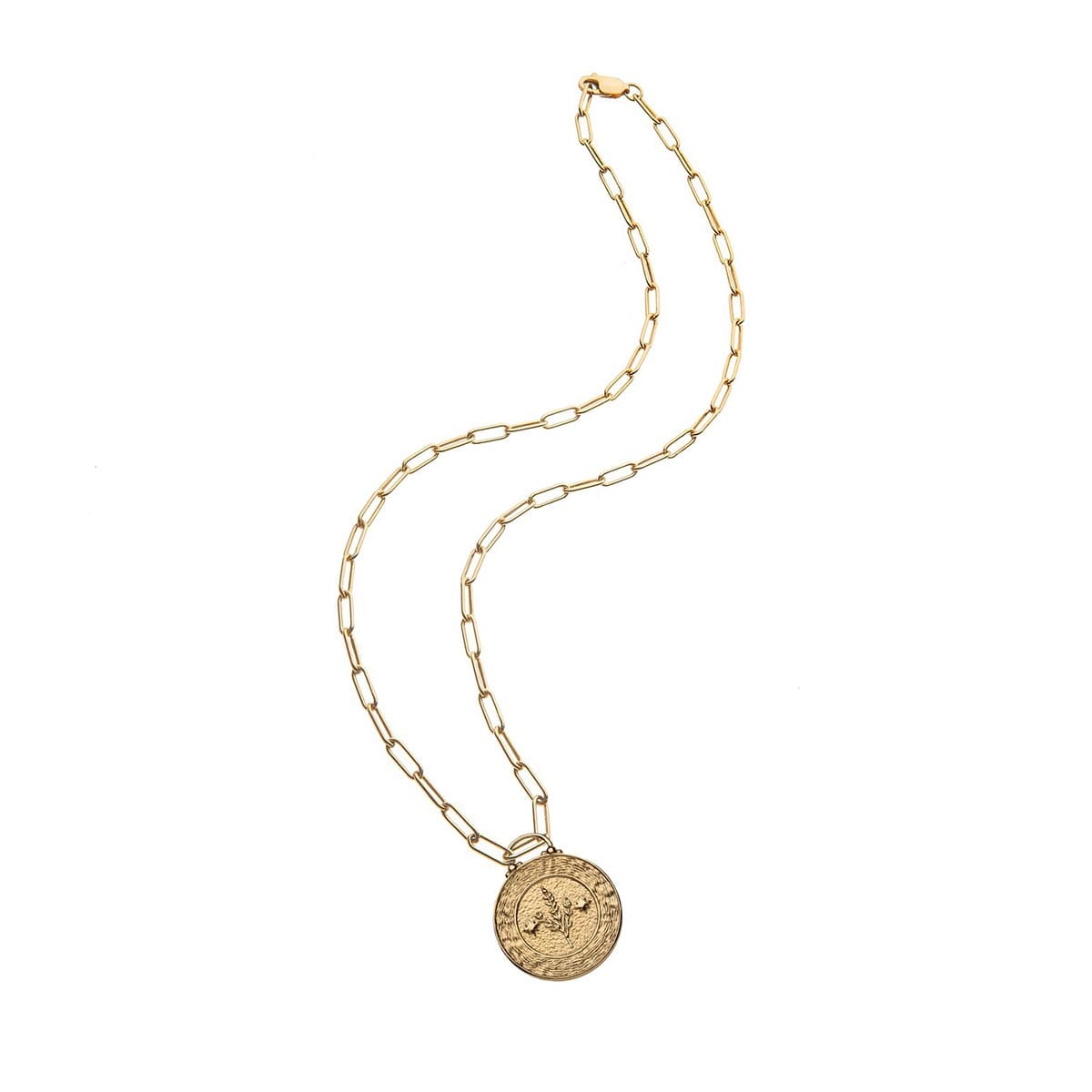 Virgo Zodiac Coin Pendant Necklace Necklaces Jane Win 